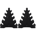 Miniatyrbillede 2 af 3: 2 stk. Dumbbell Opbevaringsbeslag Chic Dumbbell Display Stativ Dumbbell Holder Stativ 2 stk 38X8.5CM 2 pcs 38X8.5CM