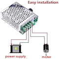 Miniatyrbild 4 av 4: AC till DC 12V 30A Universell Spänning Innesluten Switch Mode Strömförsörjning För CCTV Kamera/Säkerhetssystem/LED Strip Ljus/Radio/Datorprojekt