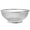 Miniatyrbillede 2 af 4: Rustfrit Stål Mesh Si Strainer Kurv Dræn Fin Mesh Si Risvask Skål Sølv 18X7 Silver 18X7.5CM