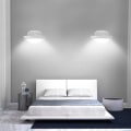 Miniatyrbillede 3 af 5: Kreativ 12W Moderne LED Vægslampe Vandafvisende IP65 Aluminium Vægskærm LED Indendørs Udendørs Til Badeværelse Soveværelse Gang Stue Trappe, Hvid 40