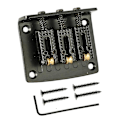 Miniatyrbilde 1 av 4: 3-strengers gitar Hard-tail Tailpiece Bridge Kompatibel med Cigar Box, Elektrisk Gitardeler Gitarutskifting