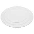 Pikkukuva 2 / 3: 3 kpl Bakey Cakey pyöreät akryylilevyt Selkeä akryylilevy Kakkupohja levyt Akryyli kakkulevyt 25X25X0.2CM 25X25X0.2CM