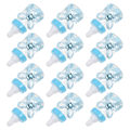 Miniatyrbillede 2 af 2: 12 stk. Søde Fyldbare Flasker Plastik Sød Candy Boxes Smukke Chokoladeæsker Blå 8,5x4cm Blue 8.5x4cm
