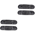 Pikkukuva 3 / 3: 3 kpl Ammattimainen Longboard-laukku Rullalautailureppu Rullalautailureppu (musta) 2 kpl 83x22 cm 2pcs 83x22 cm