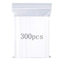 Miniatyrbilde 1 av 5: Gjenlukkbare Plastposer, Klart, Sterke, Tykke og Holdbare Gjenbrukbare Glidelåsposer, Ziplock-poser, Lock Lock, 23*33cm 16 Pakninger 300 stk