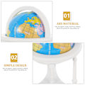 Miniatyrbillede 3 af 4: Dukkehust Globe Miniature Ornament Dukkehust Dekoration Verdens Globe Model Til Dekoration Rød 8.1X5.5X5.5C Red 8.1X5.5X5.5CM