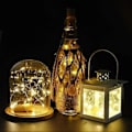 Miniatyrbild 2 av 5: RYI_12 x 20 LED Flaskljus Kork med Batteri, Bröllopsdekoration, 2M Flask-Ljus(FMY)-5-
