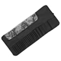 Miniatyrbillede 3 af 3: Foldbar Makeup Pensel Opbevaringspose, Bærbar Rulbar Makeuppose til Pensel, Sort 52,6x22,2cm Black 52.6x22.2cm