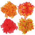 Pikkukuva 1 / 4: 200 kpl Teko Lehdet Syksy Lehdet Käsityö Vaahteran Lehdet Teko Syksy Lehdet Kiitospäivä Syksy Koriste Sekalaiset Värit 8X6.5CM Assorted Color 8X6.5CM