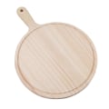 Miniatyrbilde 1 av 3: 1 stk 9 tommers trepizzafat middagsfat trebrød sushi biff serveringsfat Khaki 30x20.2cm Khaki 30x20.2cm