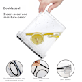 Miniatyrbild 4 av 5: Kök matförvaringsburk 2,5L 4-delars set spannmålsförvaringslåda transparent PP förseglad vattentät förvaringsburk_xrzi Transparent-4pcs setup 2.5L
