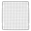 Miniatyrbillede 1 af 2: 1 stk Bagebrød Kølegitter Husholdningsstål Køle Tørrestativ Køkken Gadget Sort 28x25.5cm Black 28x25.5cm