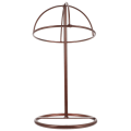 Miniatyrbilde 2 av 2: Hattstativ Hodet Display Stativ Jern Hattstativ Hatt Display Holder Butikk Parykk Display Stativ Red 30x16x16cm