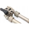 Miniatyrbilde 4 av 5: 360 graders rotasjon V8 metall taktisk stativ uttrekkbar tobeins kamerafeste bipod