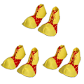 Miniatyrbilde 1 av 2: 3 stk Store Klovnesko med Prikker Halloween Kostyme Klovnesko for Kvinner Menn (én Størrelse) 3 stk 3pcs