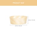 Miniatyrbillede 5 af 5: 50 stk. Seafood Bakke Salatplade Sushi Take Out Bakker Sushi Fade Sushi Display Taller Sashimi Bakke Elfenben 5x5cm Ivory 5x5cm