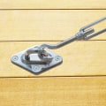 Miniatyrbillede 5 af 5: Solsejl Hardware Kit, Robust Rustfri Rektangel/Kvadrat Solsejl Installation til Terrasse Græs og Have (44 Dele)
