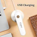 Miniatyrbild 5 av 5: Elektrisk Tyg Rakapparat och Luddavlägsnare, Tröja Defuzzer, USB Laddningsbar, Ta Bort Kläder Ludd, Ludd Bollar, Piller, BobblesVit White