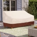 Miniatyrbild 1 av 5: Vattentäta Utomhusmöbelöverdrag för Soffa, Patiobänköverdrag för Utomhus, Tunga, Passar upp till 79B x 38D x 29H tum