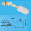 Miniatyrbillede 2 af 5: 2 stk. 3/4 tommer Automatisk Vandflydeventil Kugleventil til Akvarium 25mm
