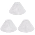 Miniatyrbillede 2 af 4: 4 stk. Plettede Lamper Skærme Chandelier Skærme Lamper Skærme Til Gulvlampe Lysdækning E273pcs28X28CM 3pcs 28X28CM