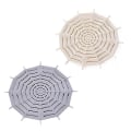 Miniatyrbilde 3 av 3: 2 stk. Vaskfilter Sil, Kjøkkenvask Sil, Avløpsfilter, Avløpsfilternett, Grå Grey