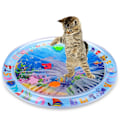 Miniatyrbild 1 av 3: RY-Katt Vattenlekmatta med Sensoriska Funktioner, Kattleksaker för Uttråkade Innekatter, Kattlekmatta för Självlek, Interaktiva Kattleksaker[ch]
