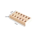 Miniatyrbilde 2 av 5: Tang Organizer Stativ i furu, treholder for kuttere, 12 hull for oppbevaring