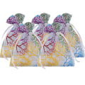 Miniatyrbillede 1 af 2: 20 stk. Gennemsigtige Gaveposer Smykkeposer Organzaposer Snøreposer Snørepose 20stk 20pcs
