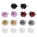 Pikkukuva 2 / 2: 14 kpl Kynsikoruja Pompom-pallo Hattu Kynsikoristetarvikkeet Kynsikoristepallo Avaimenperä Pom Pom -pallo Puff BallA Assorted Color 2.7x2.7cm