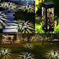 Miniatyrbilde 2 av 4: Solcellelys Hage Led Solcellelampe Hage Lys Utenfor 6 Stykker Varmt Hvit Led Solcellelykt Vanntett Ip55, Dekorativ Solcellelampe Landskap