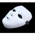 Miniatyrbilde 1 av 5: Hvite plastmasker for personlig tilpasning - s Rent hvite kreative masker (kvinner)