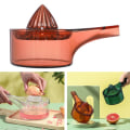 Miniatyrbillede 5 af 5: Manuel Citruspresser Appelsinpresser Køkkenhjælper, Rød Presser