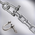 Miniatyrbilde 3 av 3: 4 Stykker M8 Rustfritt Stål D-Sjakler, Gjenget, For Kraftig Rigging, Resirkuleringskjøretøy, Tauing, Lett å Bære