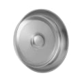 Miniatyrbillede 3 af 3: 1 stk Rustfrit Stål Rundt Låg Universal Låg Gryde Og Pander Låg Med Håndtag Til Flad (sølv 26 Cm)Sølv Silver 26x26cm