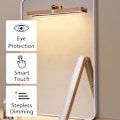 Miniatyrbillede 4 af 5: LED Træ 360° Roterbar Magnetisk Forfængelighedslys Batteridrevet USB Genopladelig Justerbar Makeup Spejl Lysbjælke til Soveværelse