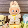 Pikkukuva 1 / 5: /RYI/ Söpö asu vaatteet Labubu-nukelle, yleiskoko, sopii 17 cm Labubu 1.0:lle ja Labubu 2.0:lle 2