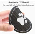 Miniatyrbild 3 av 5: 2-pack Hundepot-inredning Tillbehör PVC Diamantkopp Pad för Bilkopp Matta, Vattenkopp Matta