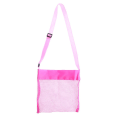 Miniatyrbillede 1 af 3: 1 stk. Bærbar Strandlegetøjspose Skalpose Strandtaske Netpose Til Børn Børn Pink 22X20.5CM Pink 22X20.5CM