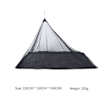 Miniatyrbillede 3 af 5: Camping Myggesigte Sengetelt Kompakt og Ultralet til Rejser, Huller Mesh Net til Camping og Vandreture, Uden Sovemadras