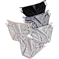 Miniatyrbilde 1 av 3: 5 stk. bomullsundertøy for kvinner Bikini truse myk full dekning bak XL XL