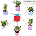 Miniatyrbild 4 av 4: Droppbevattningssystem (10 stycken) - Sond för självvattnande inomhusväxter, blommor och bonsai - Enhet för hem, automatisk och vetenskaplig bevattning