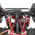 Pikkukuva 2 / 4: Metal Link Rod ja Kiinnitysvarsi, Yhteensopiva MN G500 MN86 MN86S MN86K MN86KS 1/12 RC Crawler Auton kanssa