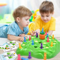 Miniatyrbilde 2 av 5: Kanin Fellefelle Spill Leke Kanin Langdistanse Race Snurrende Rot Frukt Dropp Brettspill Leke Tidlig Utdanning Barn Brettspill Leker_RY