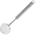 Miniatyrbillede 1 af 5: Rustfrit Stål Twirl Pisk Multi-rolle Hånd Spiral Æggepisker Manuel Mixer Ballonformet Pisk Kartoffelmoser Køkken Bageværktøj Gadgets
