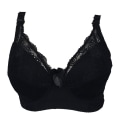 Miniatyrbilde 1 av 4: Silikon Brystinnlegg Falsk BH Tverrkledd BH Lomme BH Silikon Bryst BH Tverrkledd Cosplay Svart 80D Black 80D