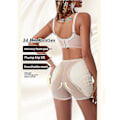 Miniatyrbild 4 av 4: Dam Butt Lifter Shapewear Höftkuddar Förstärkare Byxor Shaper BoyshortLBEIGE L BEIGE