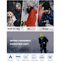 Miniatyrbilde 4 av 5: Gaver til menn pappa, Bluetooth LED Beanie musikkhatt med lys og hodetelefoner, strømpefyllere julegaver til menn kvinner campingutstyr