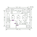 Miniatyrbillede 5 af 5: 4 stk. W1209 12V DC Digital Temperaturregulator Modul, Mikro Digital Termostat -50-110c Elektronisk