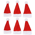 Miniatyrbillede 1 af 3: 12 stk Julemandshue Serviettholdere Serviet Opbevaringsposer Festgaver Rød 14x8x8cm Red 14x8x8cm